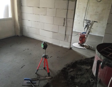 Полусухая стяжка в частных домах и коттеджах