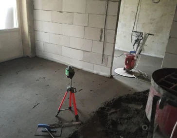 Полусухая стяжка в частных домах и коттеджах